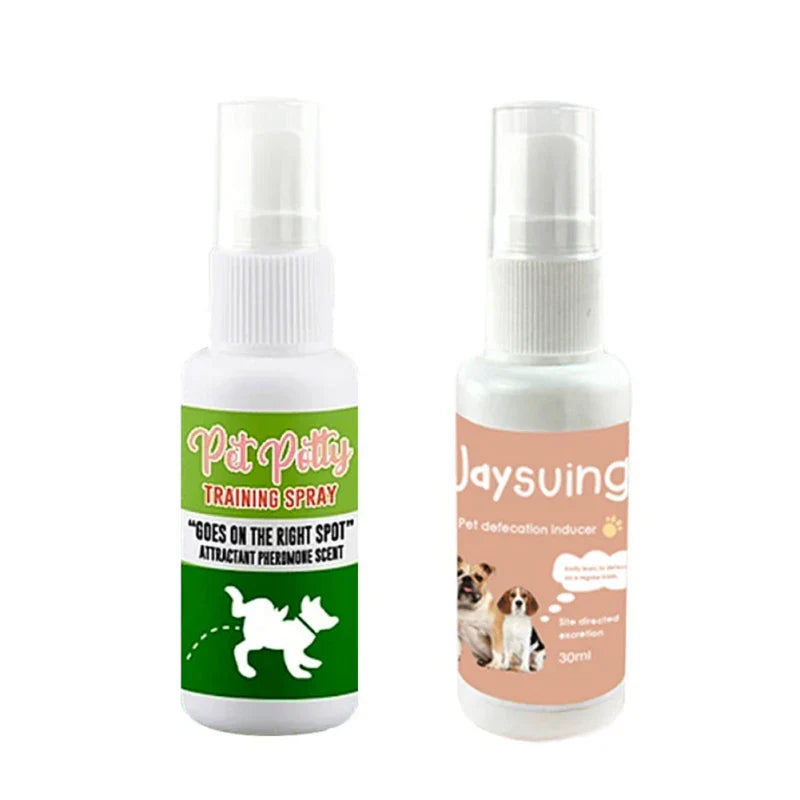 Potty training aid spray, accelerates pet housebreaking for puppies, pet hygiene solution