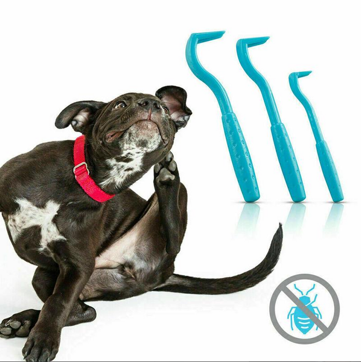 High-quality pet tick remover hooks in various sizes, ensuring complete tick extraction