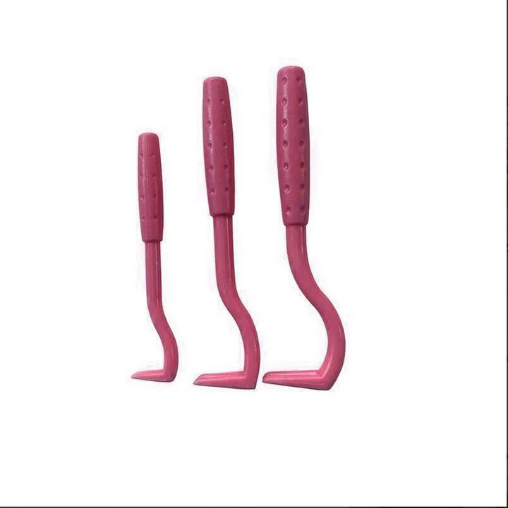 Tick remover tool set against a pet care background, promoting animal welfare gently