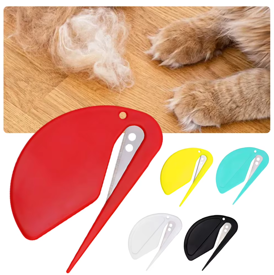 Pet Tick Remover Tool Set for dogs & cats, safely removing ticks; essential pet health & grooming