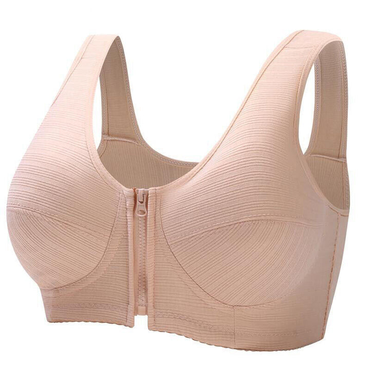 Plus size vest bra for women, wire-free comfort & seamless full figure support.