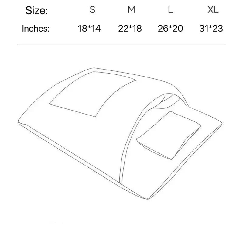 Stylish cat bed, a sleeping bag for ultimate feline coziness.