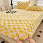 Yellow and White