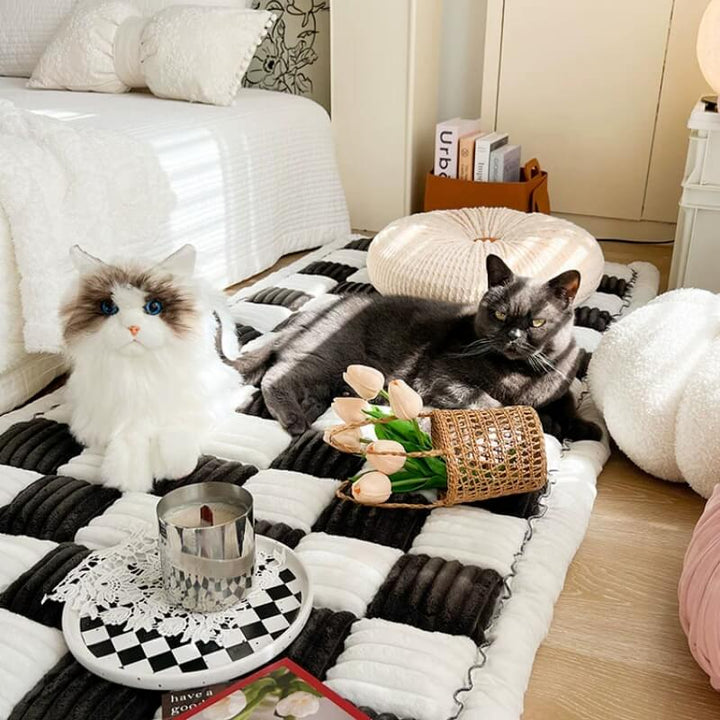 Durable chenille pet furniture protector, an essential for pet owners, easy to clean.
