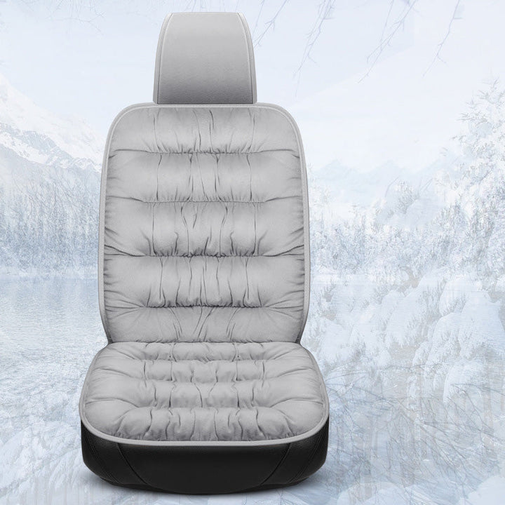 Soft touch crystal velvet car seat cover, washable, keeps your car free of pet messes.