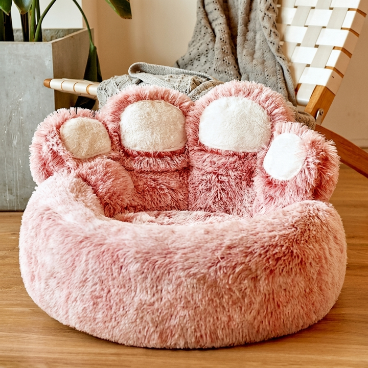 Premium calming dog bed & pet sofa with removable, washable cover. Provides ultimate comfort & anxiety relief for happy dogs.