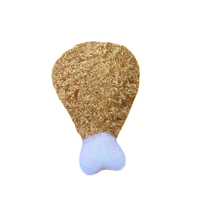 Dog chew toy: soft, squeaky french fries, encouraging playful activity