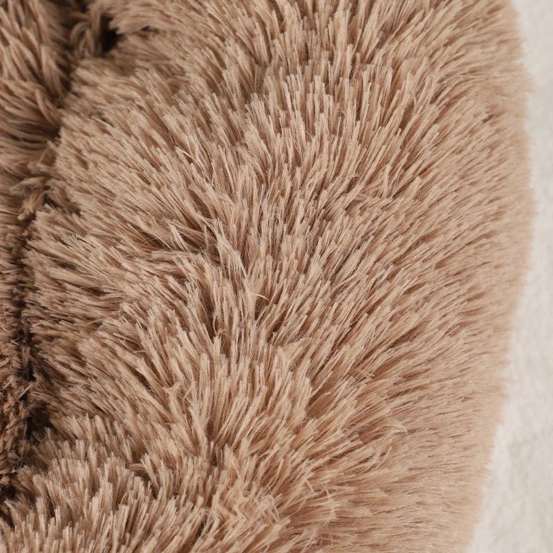 Ultimate comfort pet bed: plush donut sofa for cats and small dogs