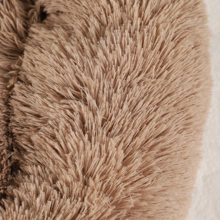Ultimate comfort pet bed: plush donut sofa for cats and small dogs