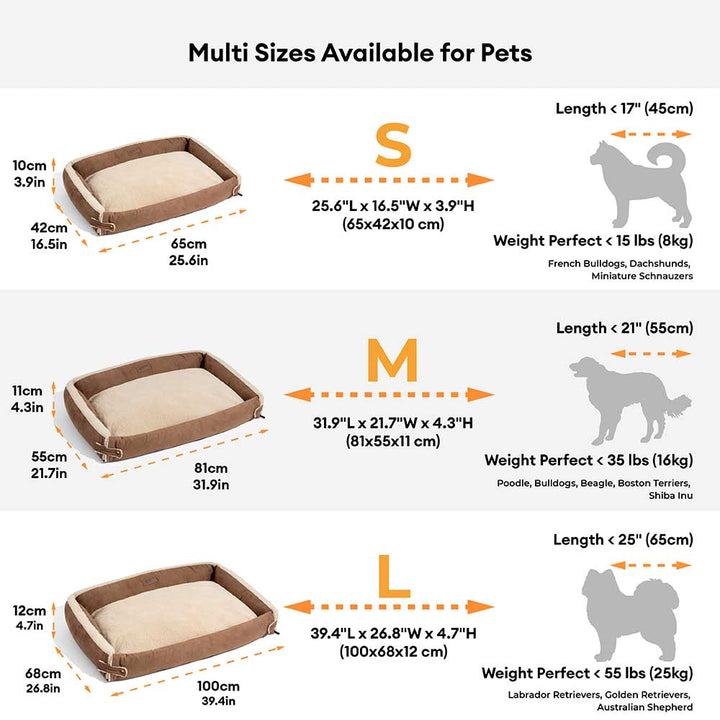 Non-slip bottom detail of the ergonomic calming dog bed for pet safety