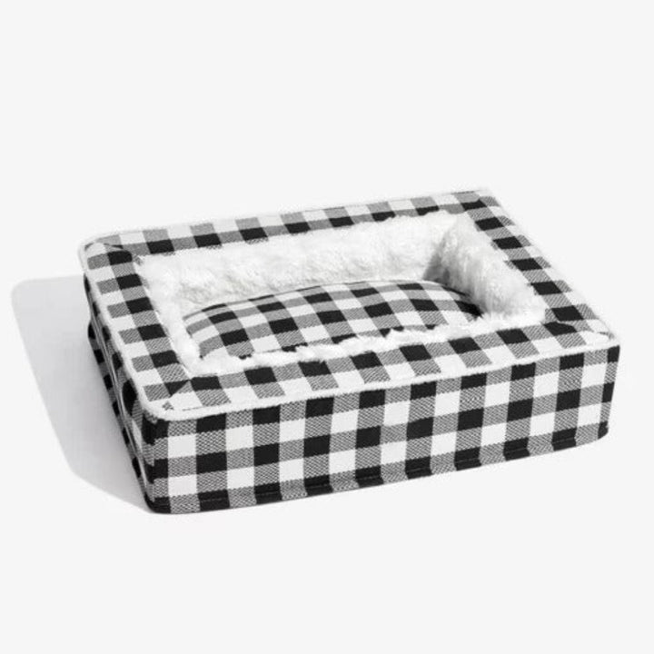 New4 memory foam dog bed, orthopedic and washable, designed for pet anxiety relief