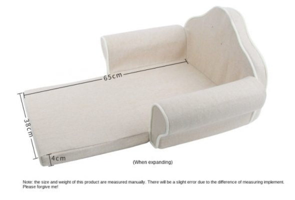 Premium cat sofa bed, an elegant pet lounger from the New4 collection for ultimate pet comfort.