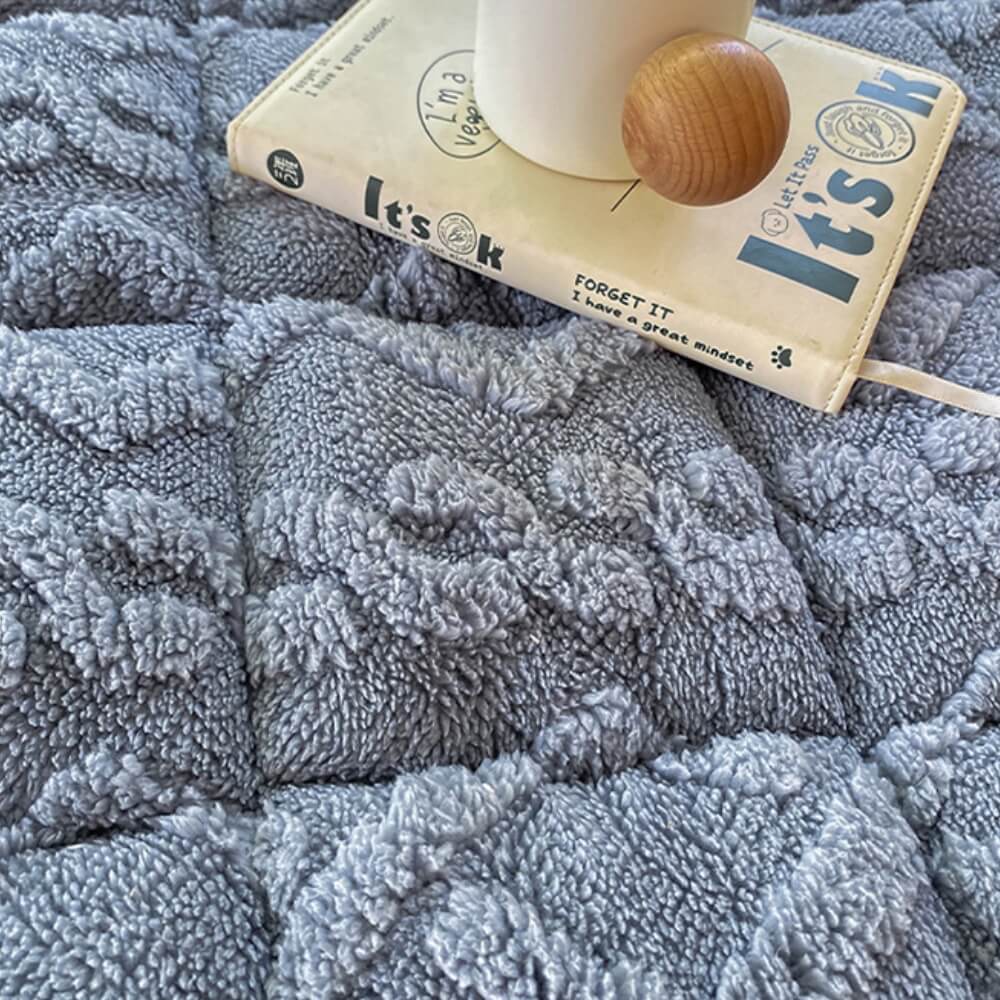 Premium adults' mattress topper, thick and non-slip with a luxurious jacquard finish for restful sleep