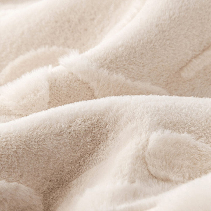 Furniture protection: elegant plush jacquard sofa cover with intricate branch design, non-slip.