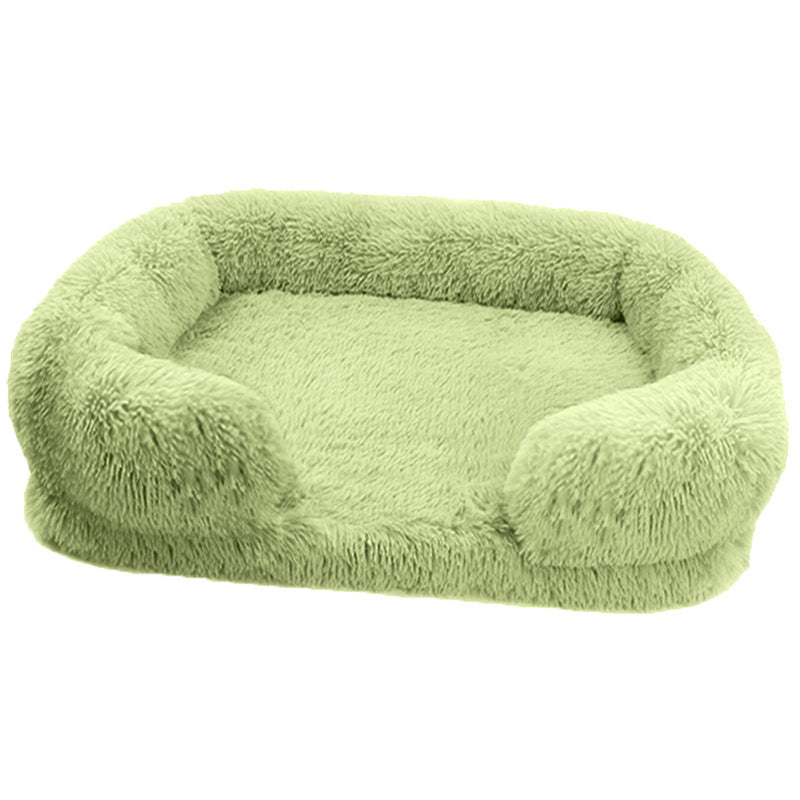 Premium pet bed, soft fleece material for cats and dogs