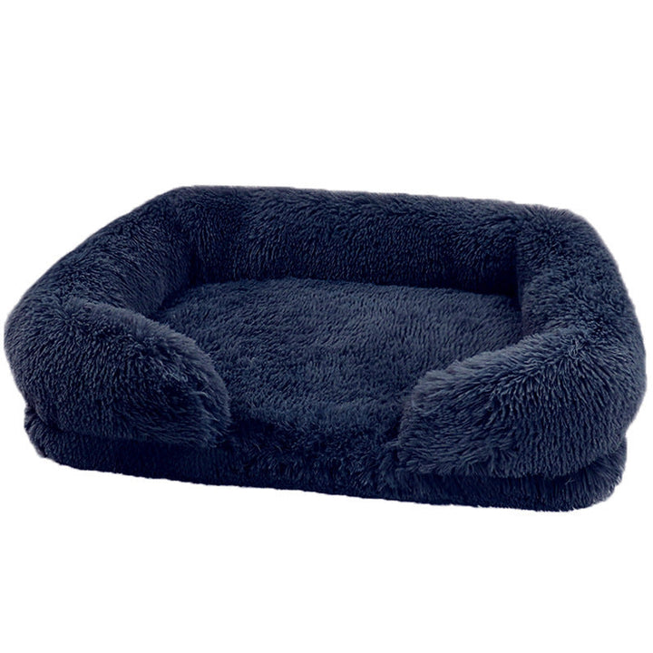 Soft fleece dog bed, washable and perfect for any pet home