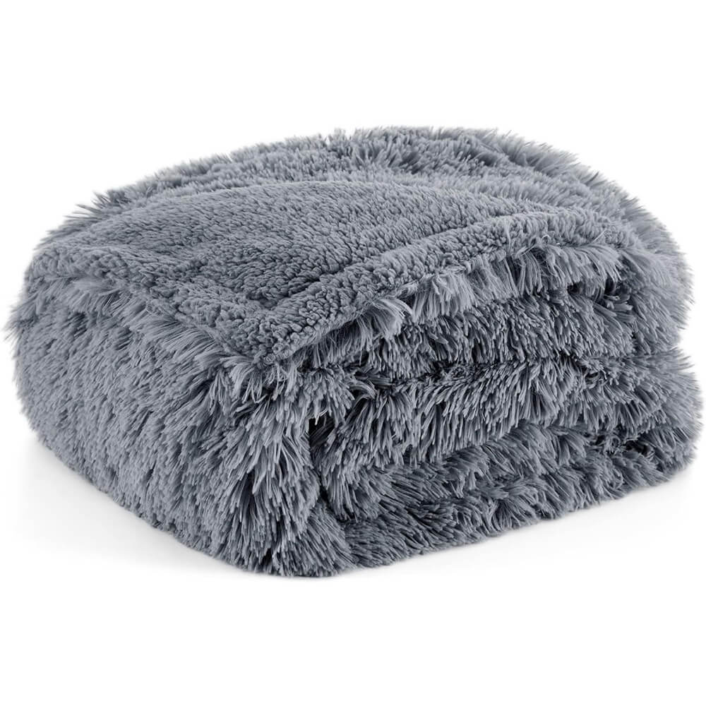 An array of colorful plush waterproof pet blankets, showcasing different home decor options