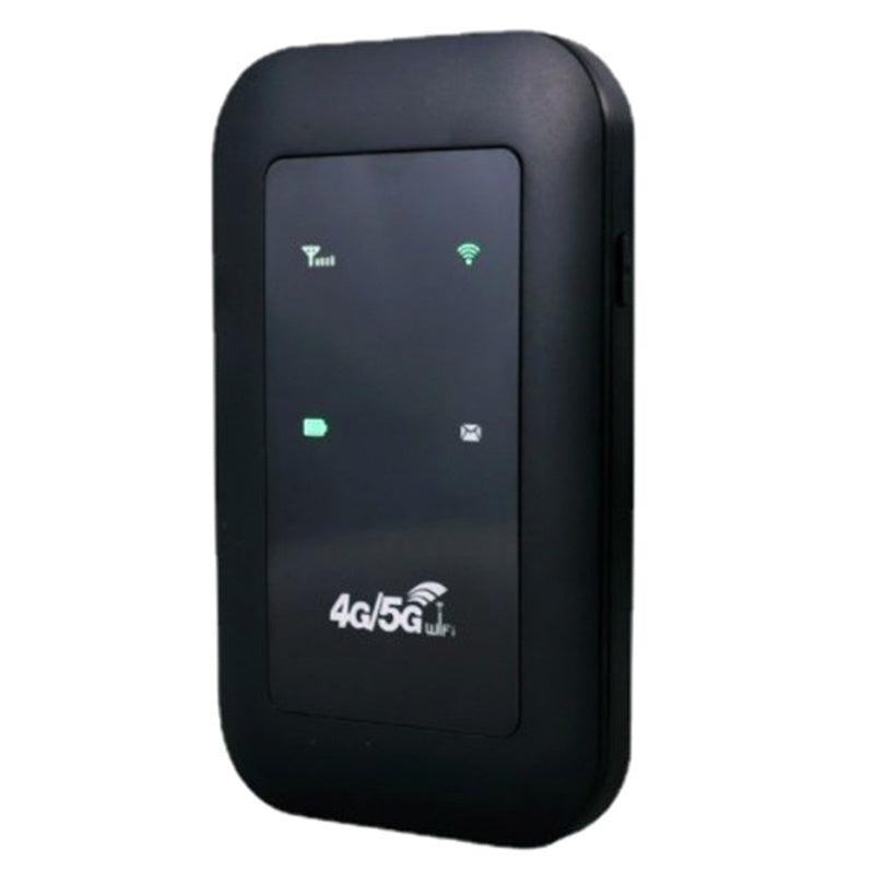 Portable 5G WiFi router, high-speed mobile internet hotspot for fast data sharing.