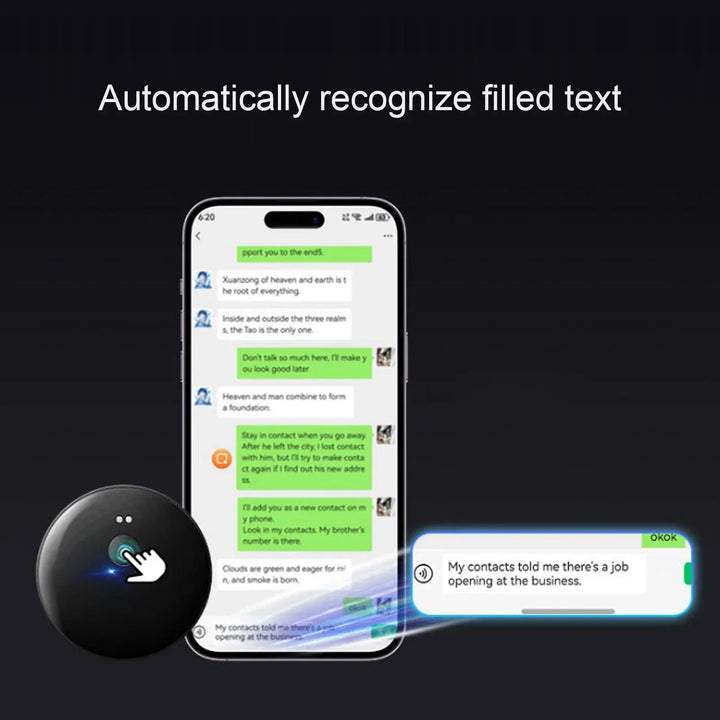 Compact AI language translator enhancing global communication and language learning with real-time accuracy.