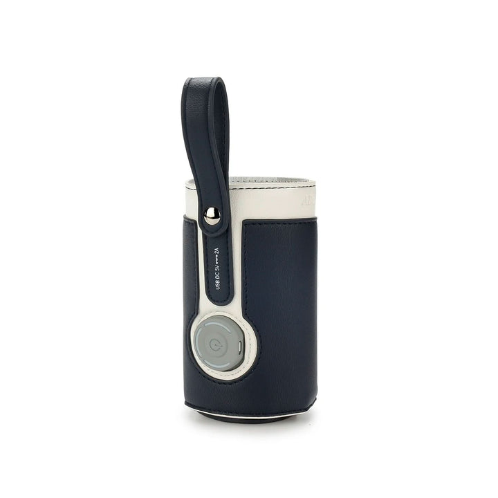 Essential portable baby bottle warmer for travel & on-the-go infant feeding; USB compatible.