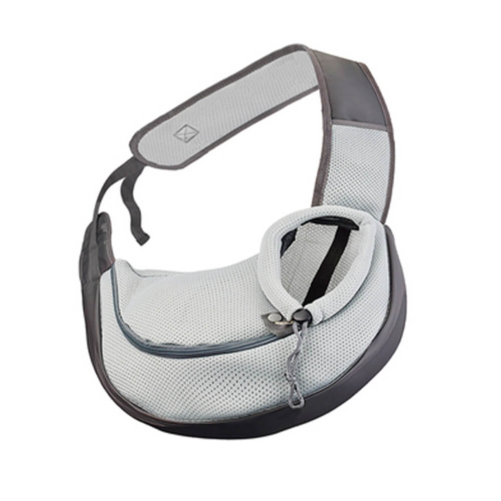 Breathable pet carrier bag for cats & small dogs, perfect for vet visits or trips