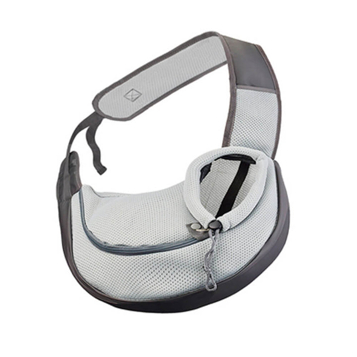 Breathable pet carrier bag for cats & small dogs, perfect for vet visits or trips