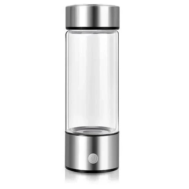 Enhance hydration with this portable hydrogen water bottle. Rechargeable, compact, supports healthy living & wellness.