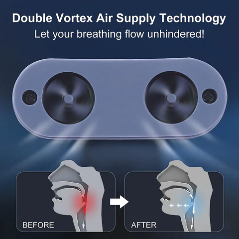 Effective maskless CPAP for sleep apnea. Portable Sandsberg device provides quiet snoring solution.