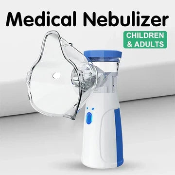 USB rechargeable mesh nebulizer for adults and kids, silent breathing treatment.