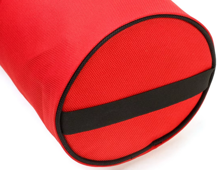 Travel accessory pet food storage bag, featuring a sturdy handle for ultimate portability.