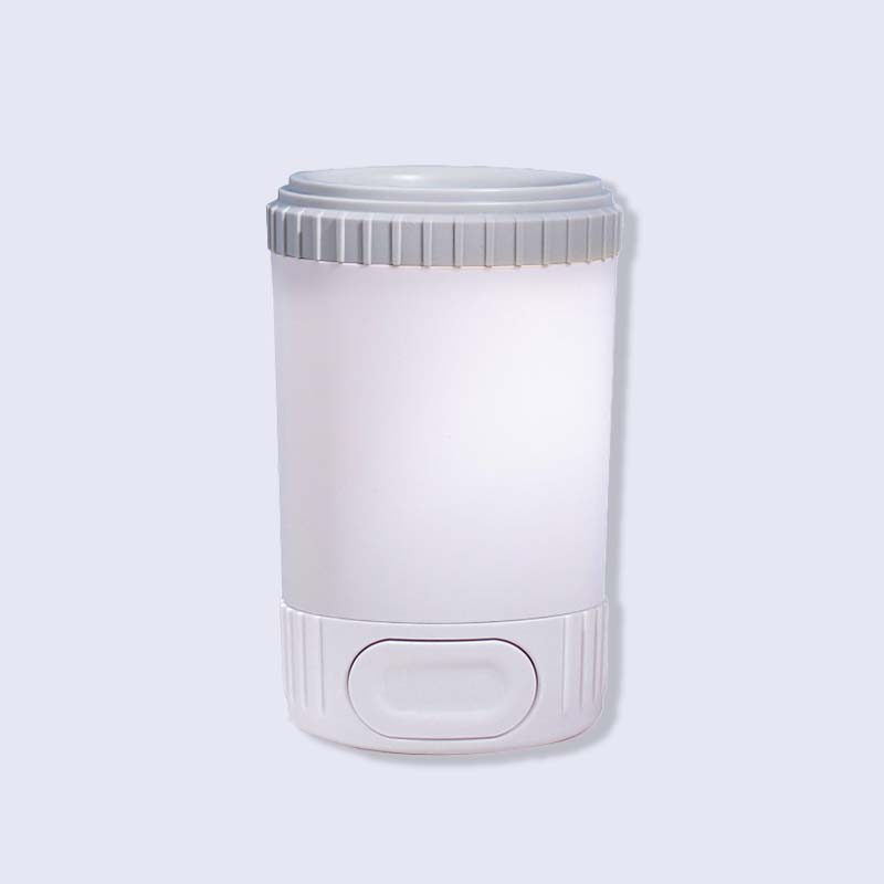 Portable pet paw cleaner alongside a happy dog, emphasizing pet hygiene and clean home, essential dog supplies.