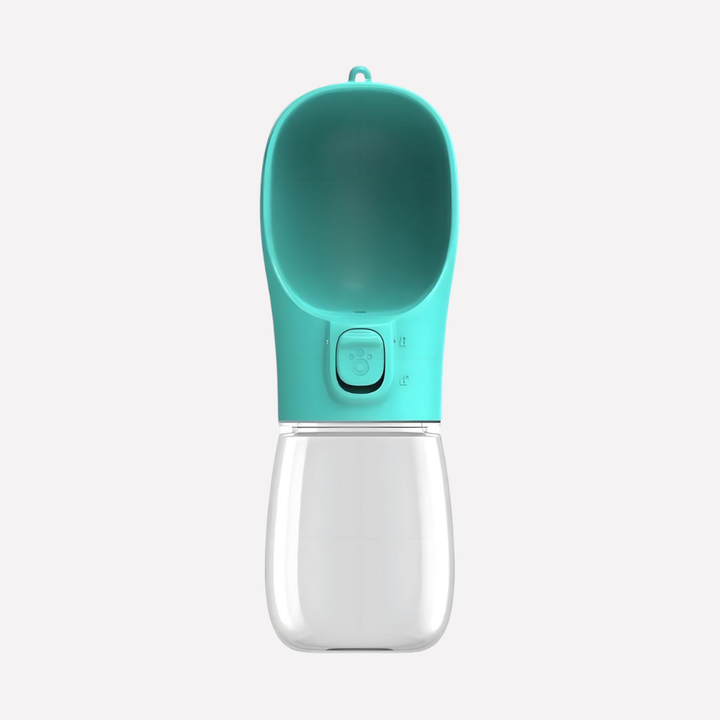Cat water bottle & portable hydration solution for pets, secure lock, 1-click open/lock, for travel