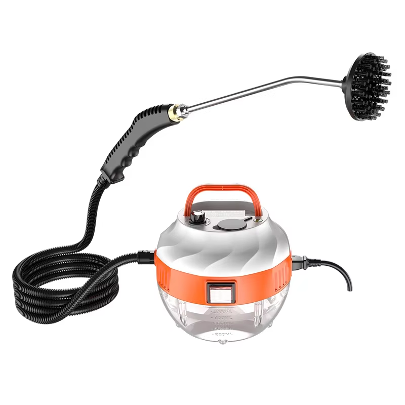 Powerful 2800W high-pressure steam cleaner for versatile home & auto deep cleaning & sanitization.