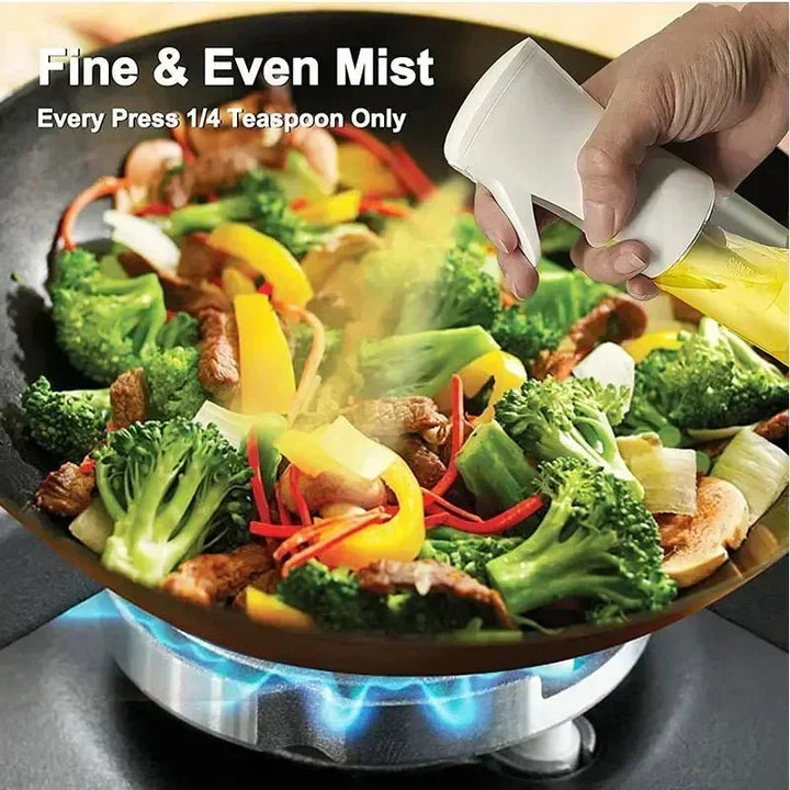 Unisex oil sprayer for baking, grilling & food prep. Get precise control with this anti-drip cooking essential.