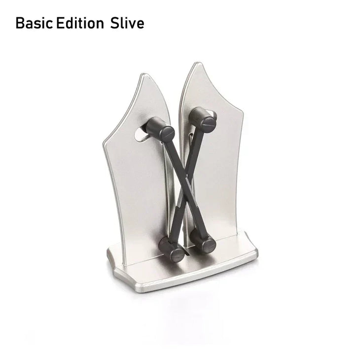 Versatile knife sharpener, a professional-grade tool for restoring & honing kitchen knives.