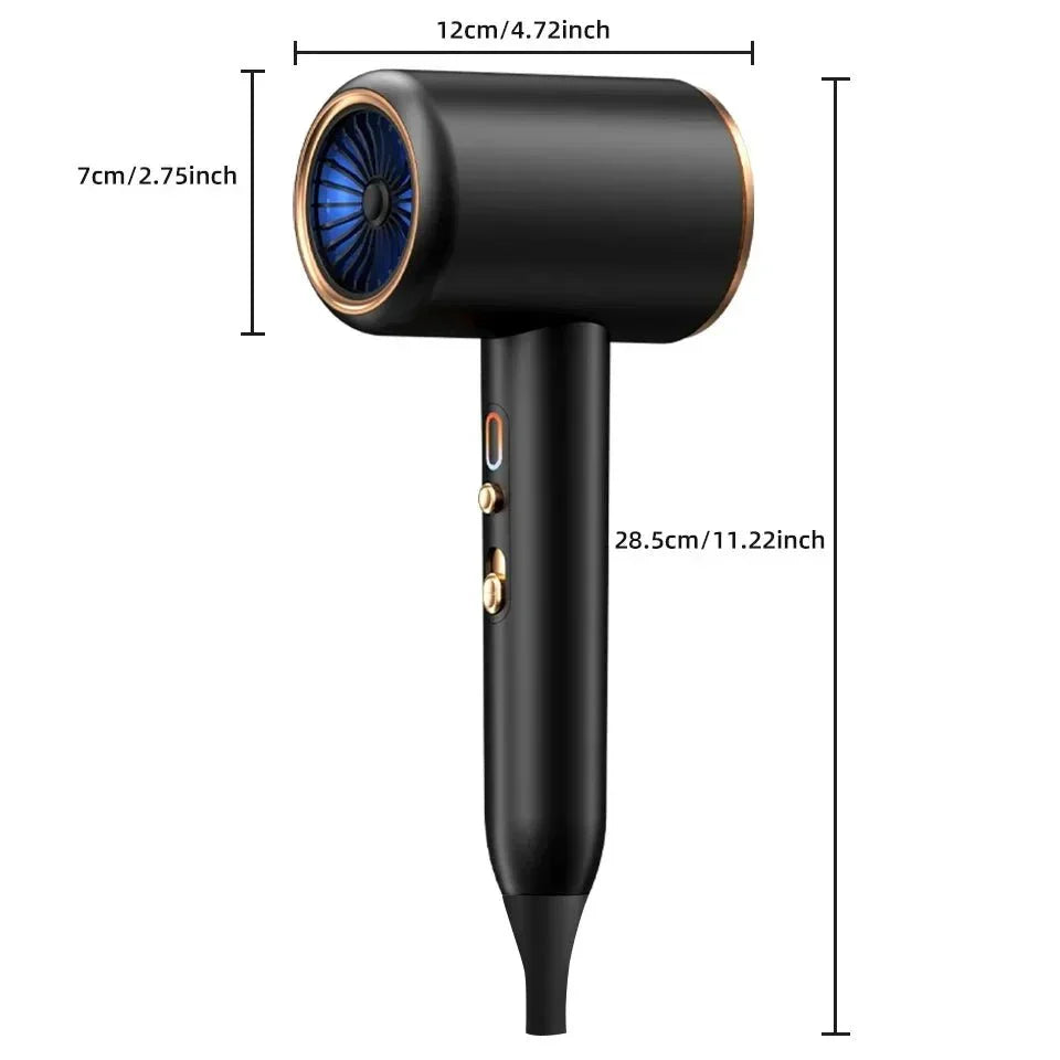 Achieve perfect hair styling with this 2400W ionic dryer; get smooth, glossy, frizz-free results.