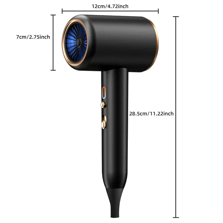 Achieve perfect hair styling with this 2400W ionic dryer; get smooth, glossy, frizz-free results.