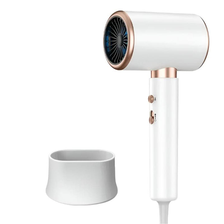 High-performance 2400W ionic hair dryer for fast drying, superior frizz control, and smooth hair.
