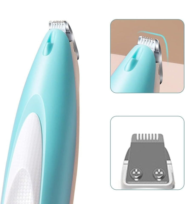 LED-illuminated paw trimmer for pets, ensures safe and accurate nail/fur trimming