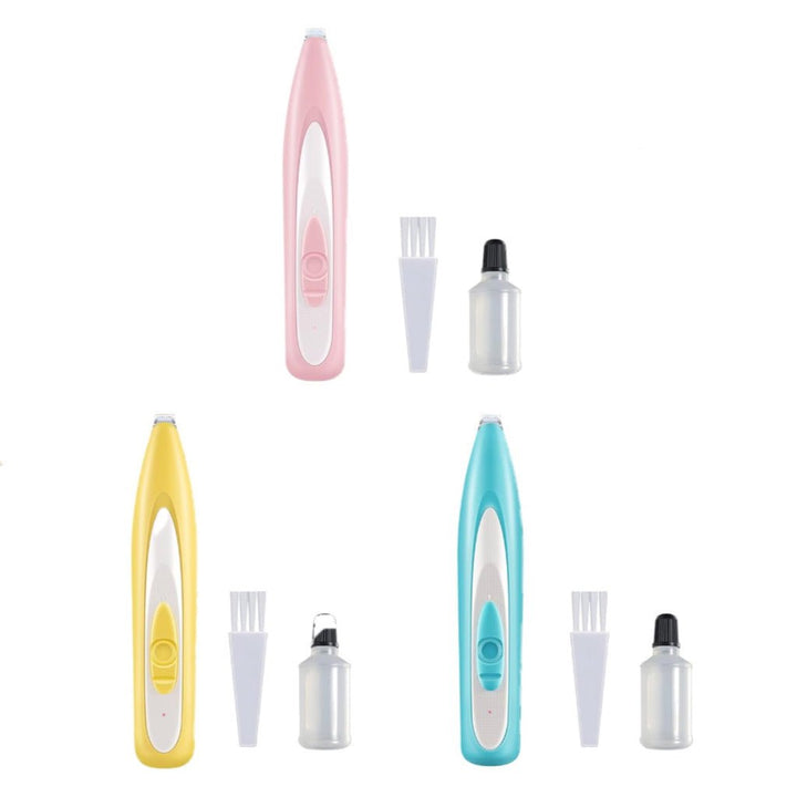 Compact and lightweight quiet LED paw trimmer, essential dog & cat grooming tool