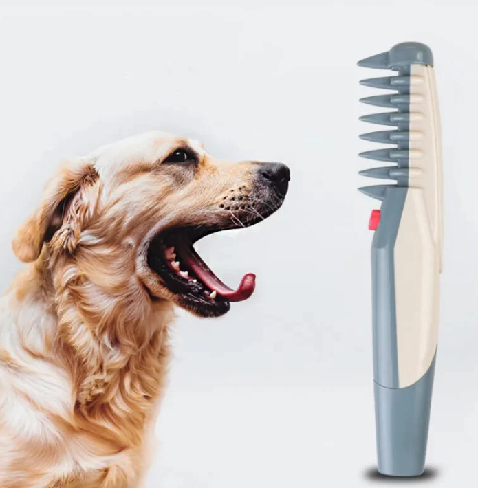 Quiet pet hair clipper for dogs and cats, cordless, low noise grooming tool for stress-free animal care