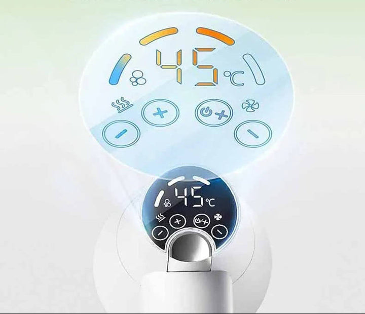 Compact and quiet pet hair dryer, perfect for stress-free at-home dog and cat grooming.