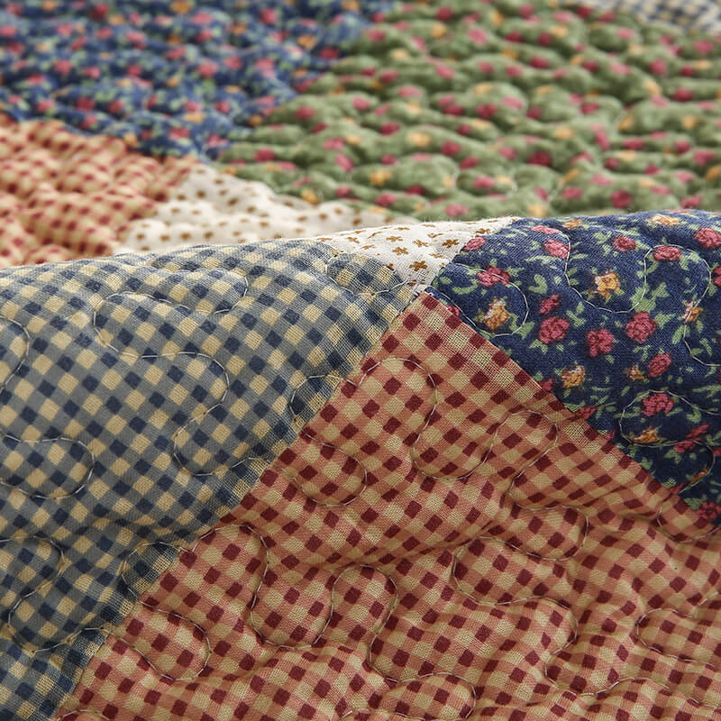Close-up of quilted non-slip sofa cover texture, cotton blend, washable, breathable furniture shield.
