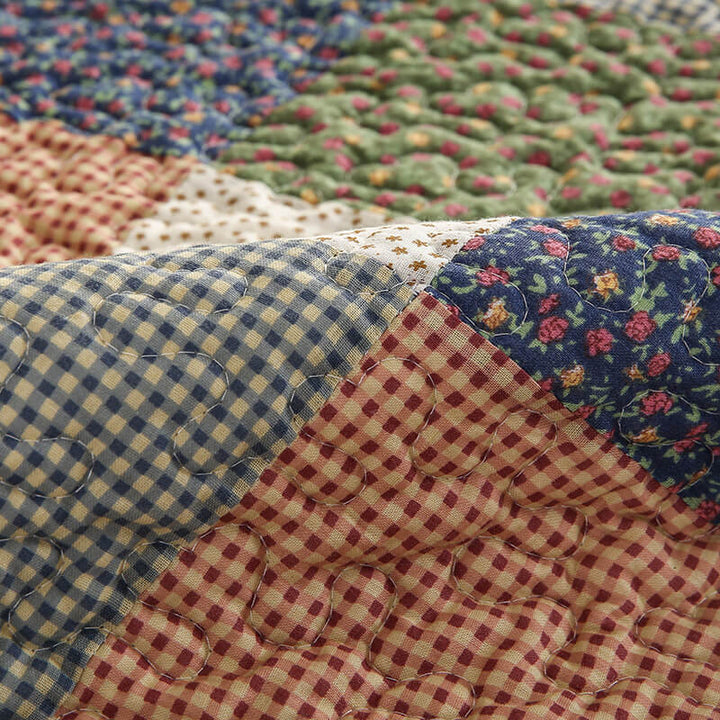 Close-up of quilted non-slip sofa cover texture, cotton blend, washable, breathable furniture shield.