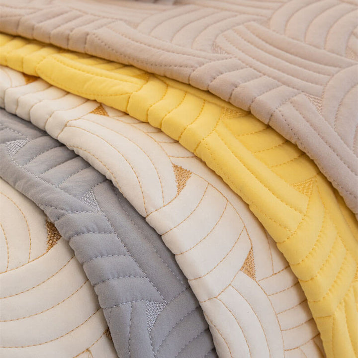 Weave cotton sectional cover, non-slip design, protects sofa from pets