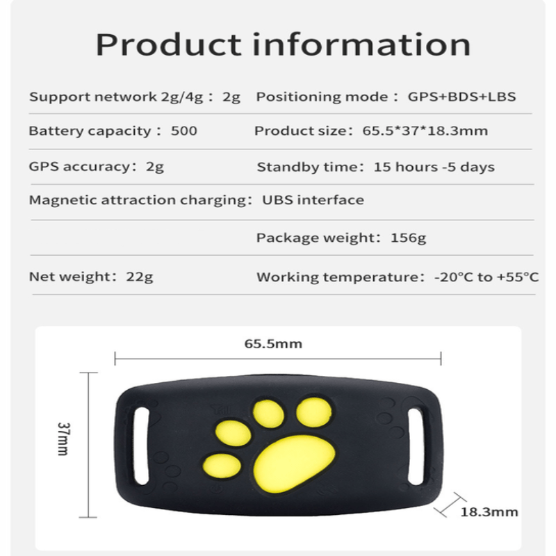 Monitor your cat's location with this real-time GPS tracker. No subscription needed for continuous pet safety.