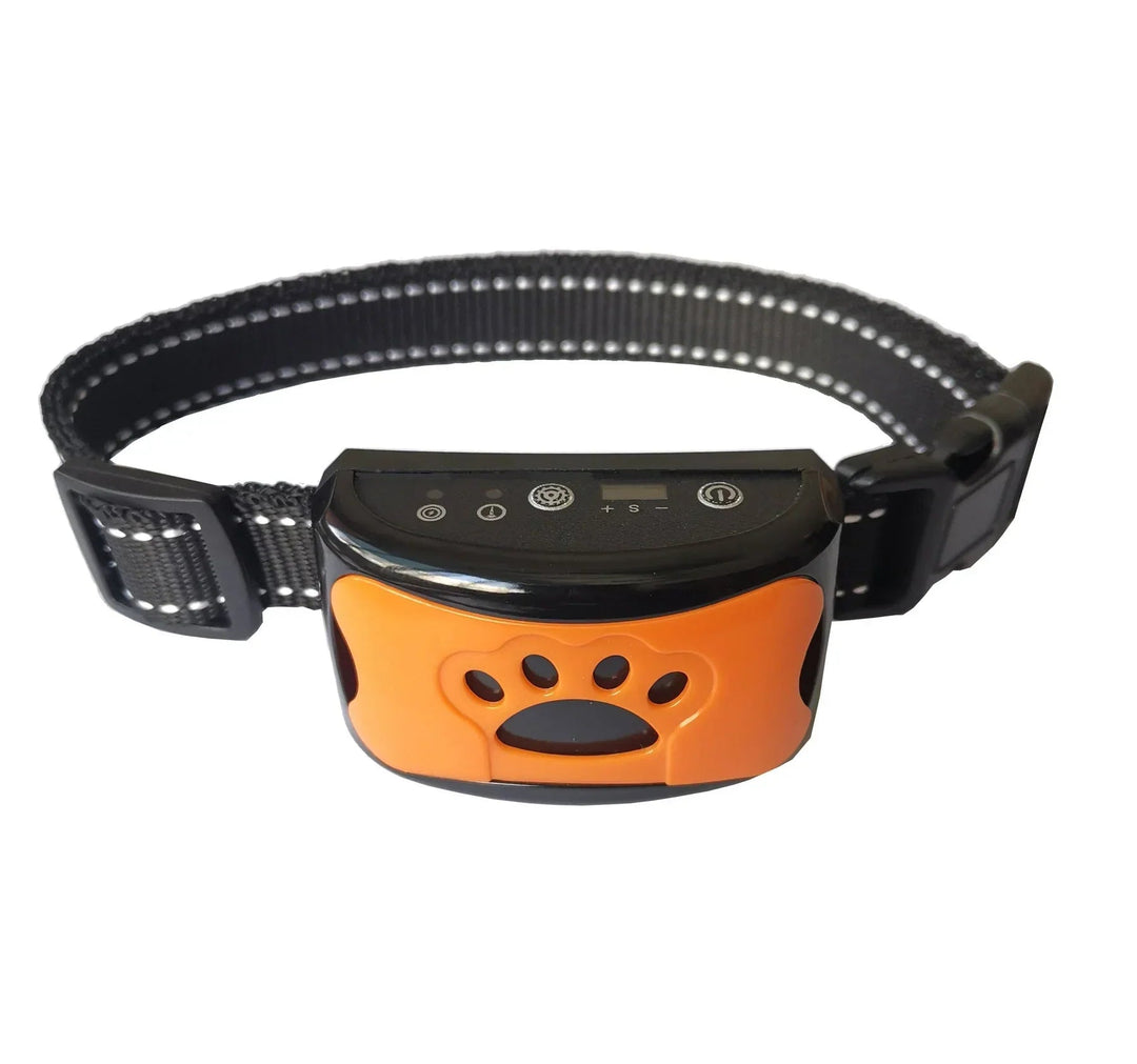 Dog safety bark collar enhancing pet behavior, a reliable and humane training tool.