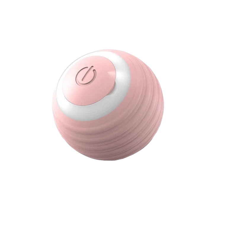 Green rechargeable interactive dog ball, an automatic bouncing pet toy for engaging playtime.