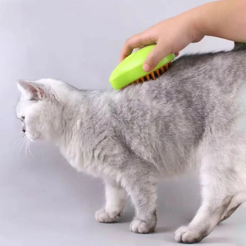 Innovative Pet Grooming Steam Brush, perfect for dog care and cat care, ensuring a clean, happy pet.