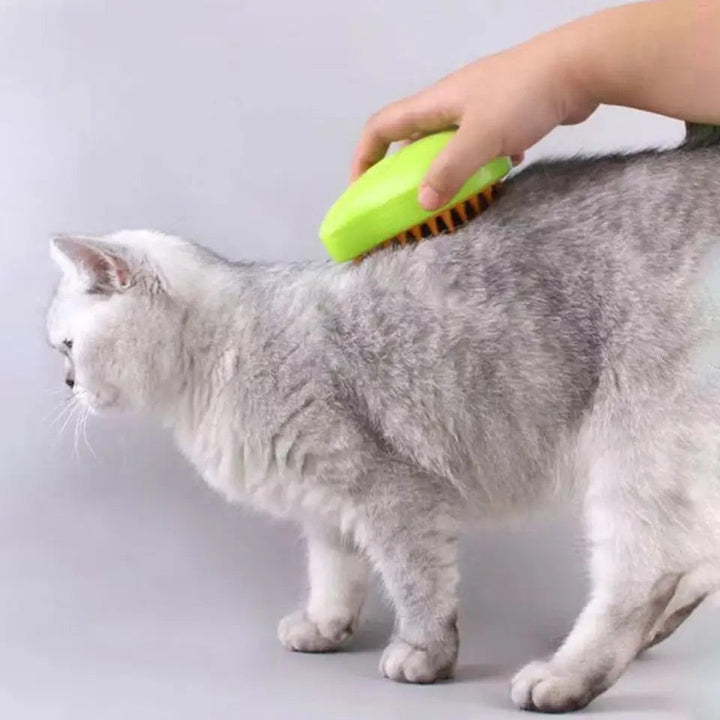 Innovative Pet Grooming Steam Brush, perfect for dog care and cat care, ensuring a clean, happy pet.